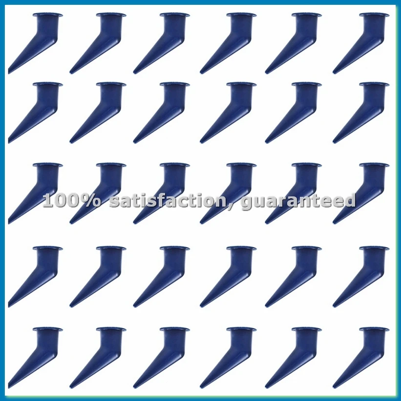 

50 шт. 45 ° Угловая насадка для масового инструмента для герметика, конусы, насадки для герметизации, сменная насадка для герметика, синий-A79U