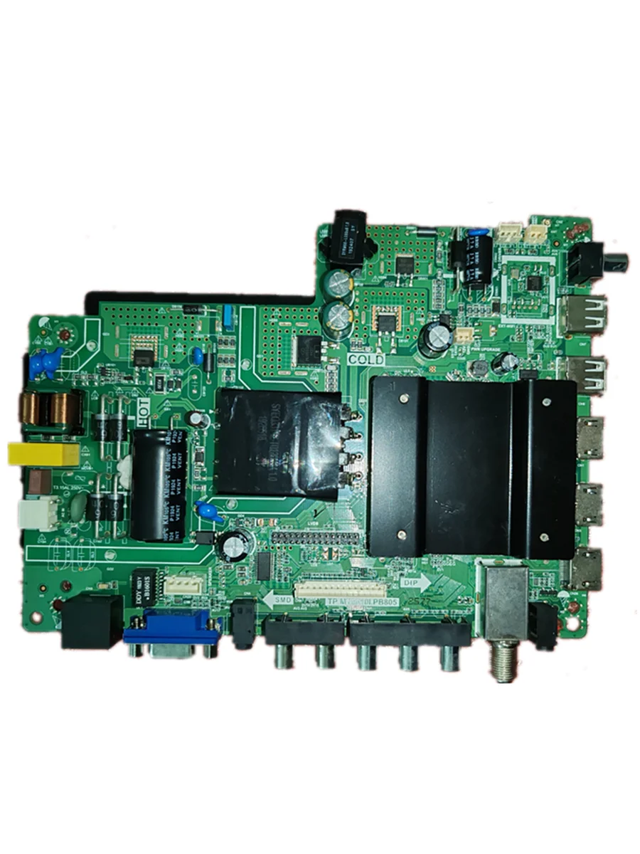 

TP.MT5510I.PB805 4 core WiFi network TV motherboard 1g+8G voltage and current 58-87v 45w 520ma for 1920x1080