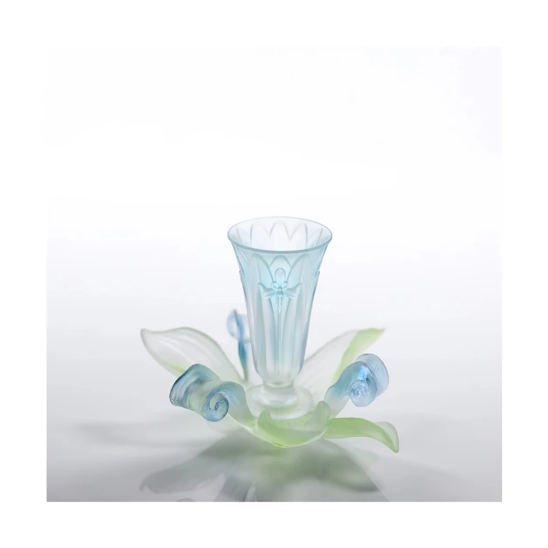 

Elegant handmade crystal teacup set, exquisite crystal teacup set, enhance the tea experience