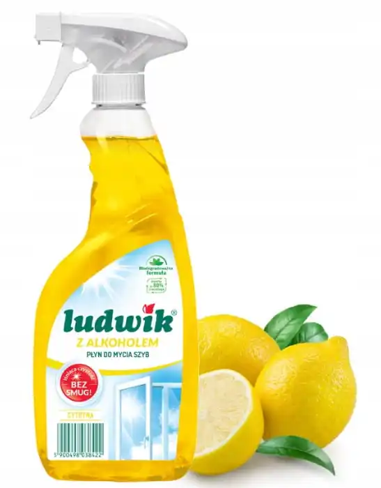 Louis Fensterreiniger mit Alkohol 600 ml Zitrone