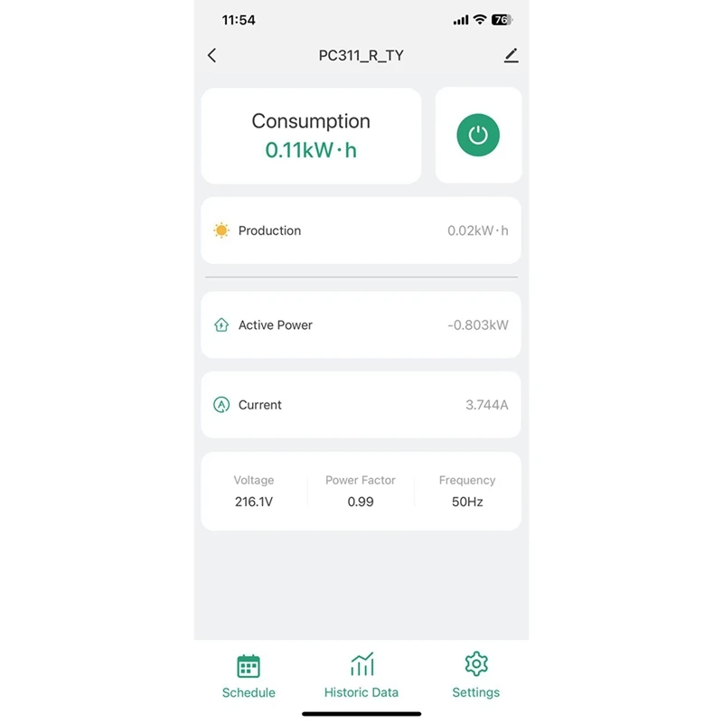 TUYA Smart Life Wifi Energiemeter 80A Met Aan/Uit 1 Transformator PV Solar Bidirectionele Multifunctionele Energiemeter Gemakkelijk te installeren