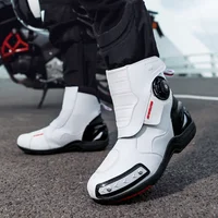 Debe ser seleccionado, zapatos de motocicleta de carrera competitivos, botas altas anticolisión, botas para montar en carretera de montaña, un grupo de zapatos de motocicleta
