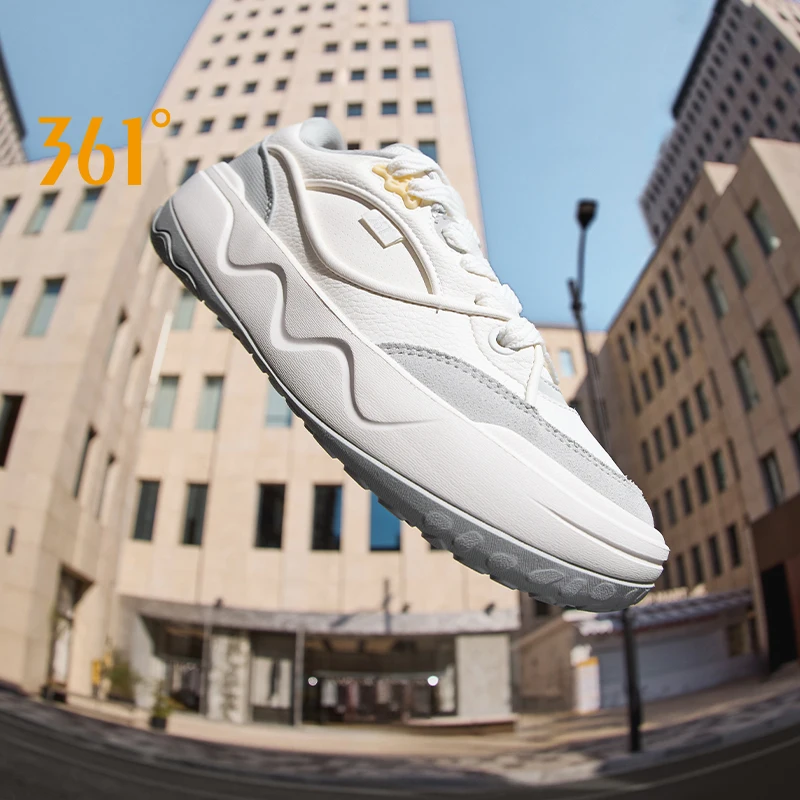 

361 Degrees Men's Board Shoes New Comfortable Modern Aesthetic Chic Leisure Contemporary Wear-resistant Male Sneakers 672616611