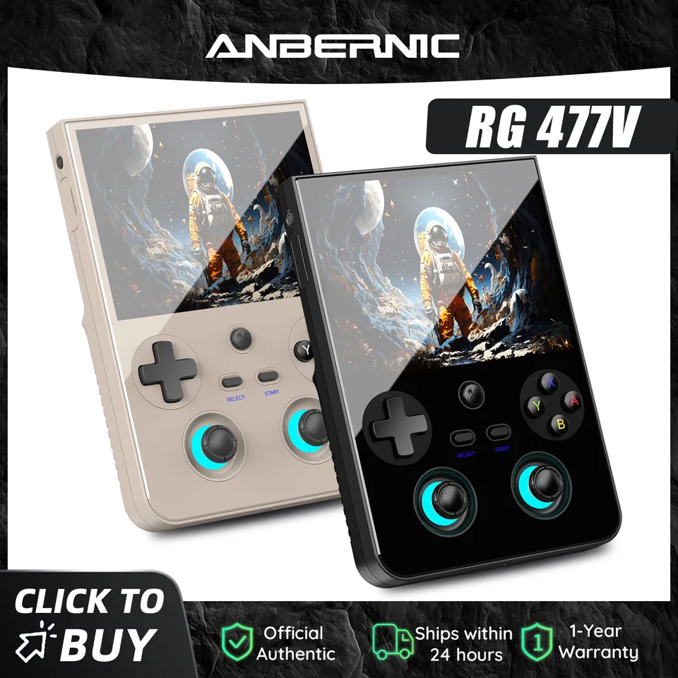 ANBERNIC RG477V Retro Handheld Game Console 4.7-inch LTPS 64 Bit