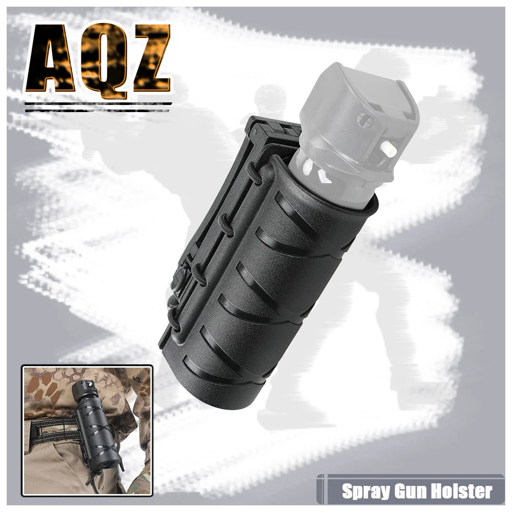 

OC Spray Holster , Pepper Spray Holder Police Duty Tactical Pepper Spray Holster for MK3 MK4 or 1.4"-1.5" Diameter Canister