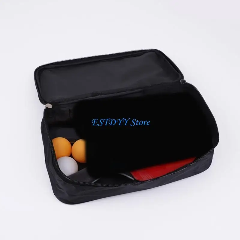 G6DE Portable Table Tennis Net Rack Bag Dustproof PingPong Net Carrying Case