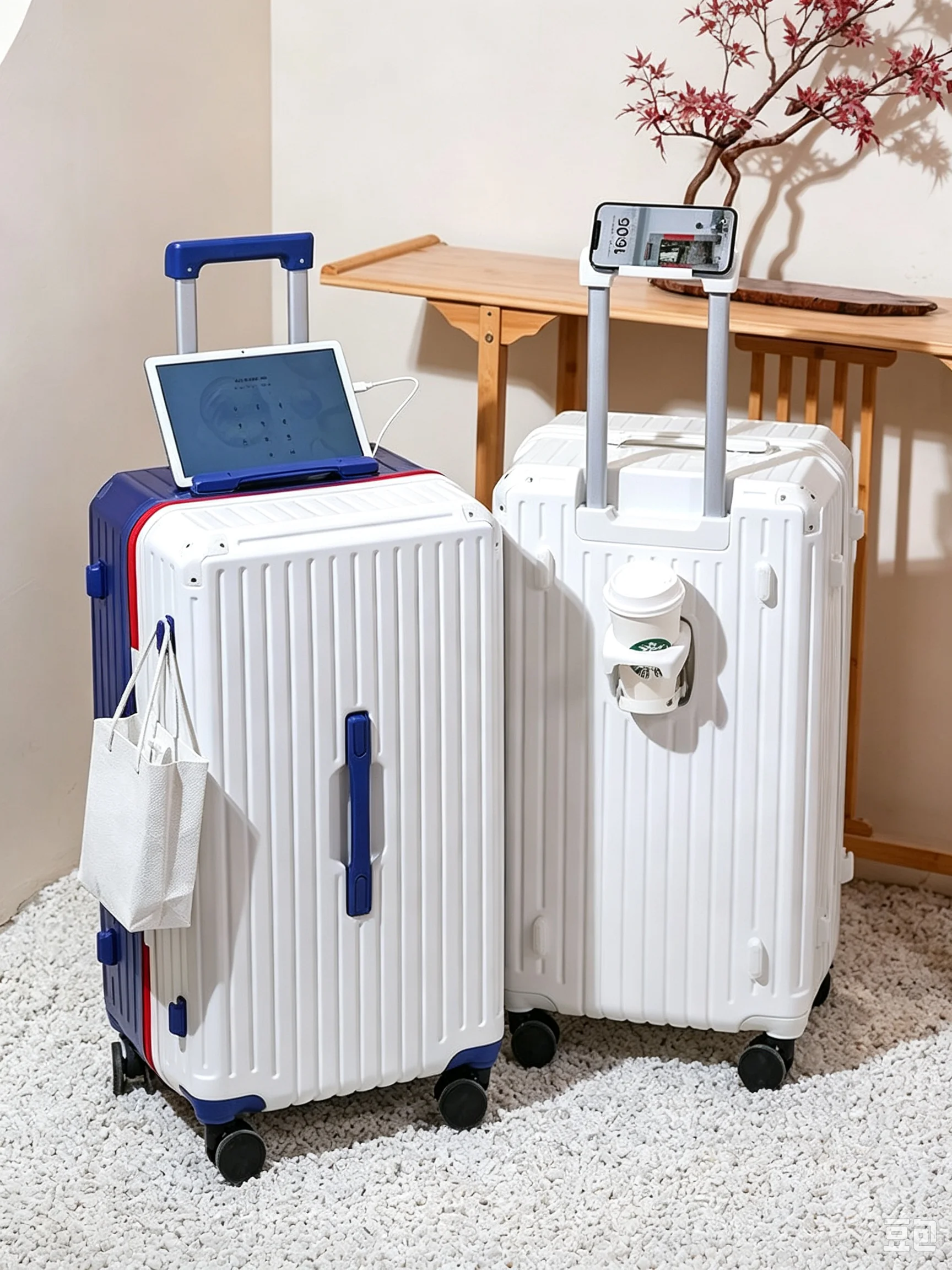 valise-de-voyage-grande-capacite-pour-femme-bagage-a-cinq-roues-renforce-poignee-en-alliage-d'aluminium-style-decontracte-mode-simple-avec-serrure