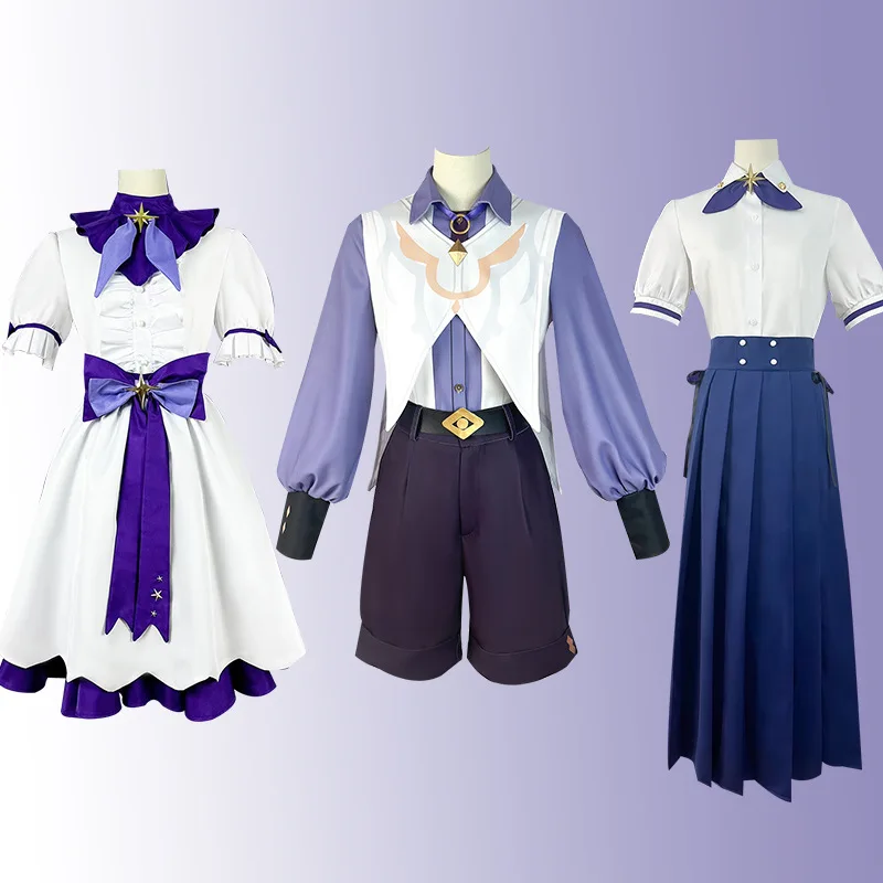 Robin Honkai Game Star Rail Cosplay Costume Adult Children Uniform Girl Halloween Cosplay Robin Clothing