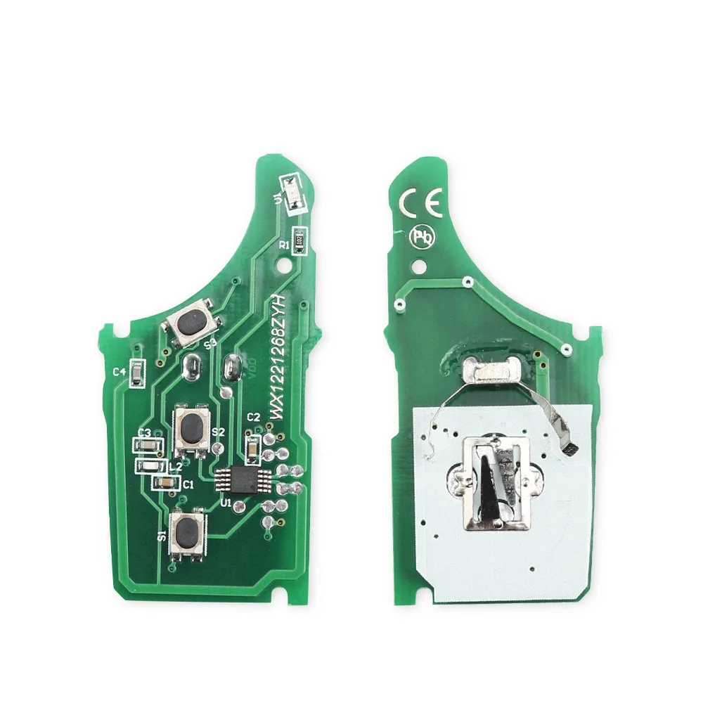 KEYYOU 1PCS NWE For Hyundai I30 IX35 Tucson SONATA NF 433Mhz ASK ID46 Chip 3 Buttons Folding Remote Car Key