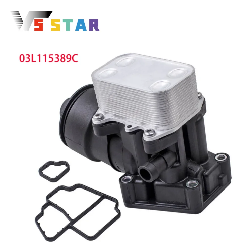 

03L115389B High Quality Oil Cooler Housing & Radiator Cap Gasket For 2006-2018 Seat Altea XL l4 Alhambra 2.0L Diesel MPV FF-1054