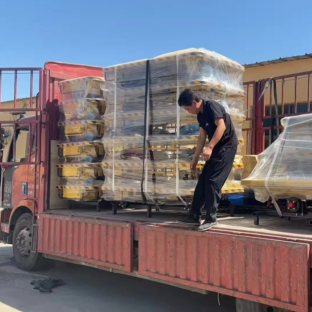 Pallet Four-Wheel Logistics Electric Flatbed Truck Electric Warehouse Platform Truck