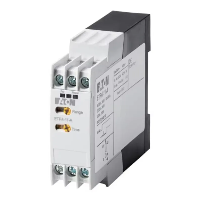 Eaton ETR4-11-A Eaton Delay Relay Electric Timer General Purpose Relay 24-240vac/DC 0.05s ~ 100h