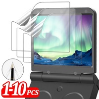 Flexible Hydrogel Film for Miyoo Mini Flip Game Console Full Coverage Cover HD Clear Soft Screen Protectors for Miyoo Mini Flip