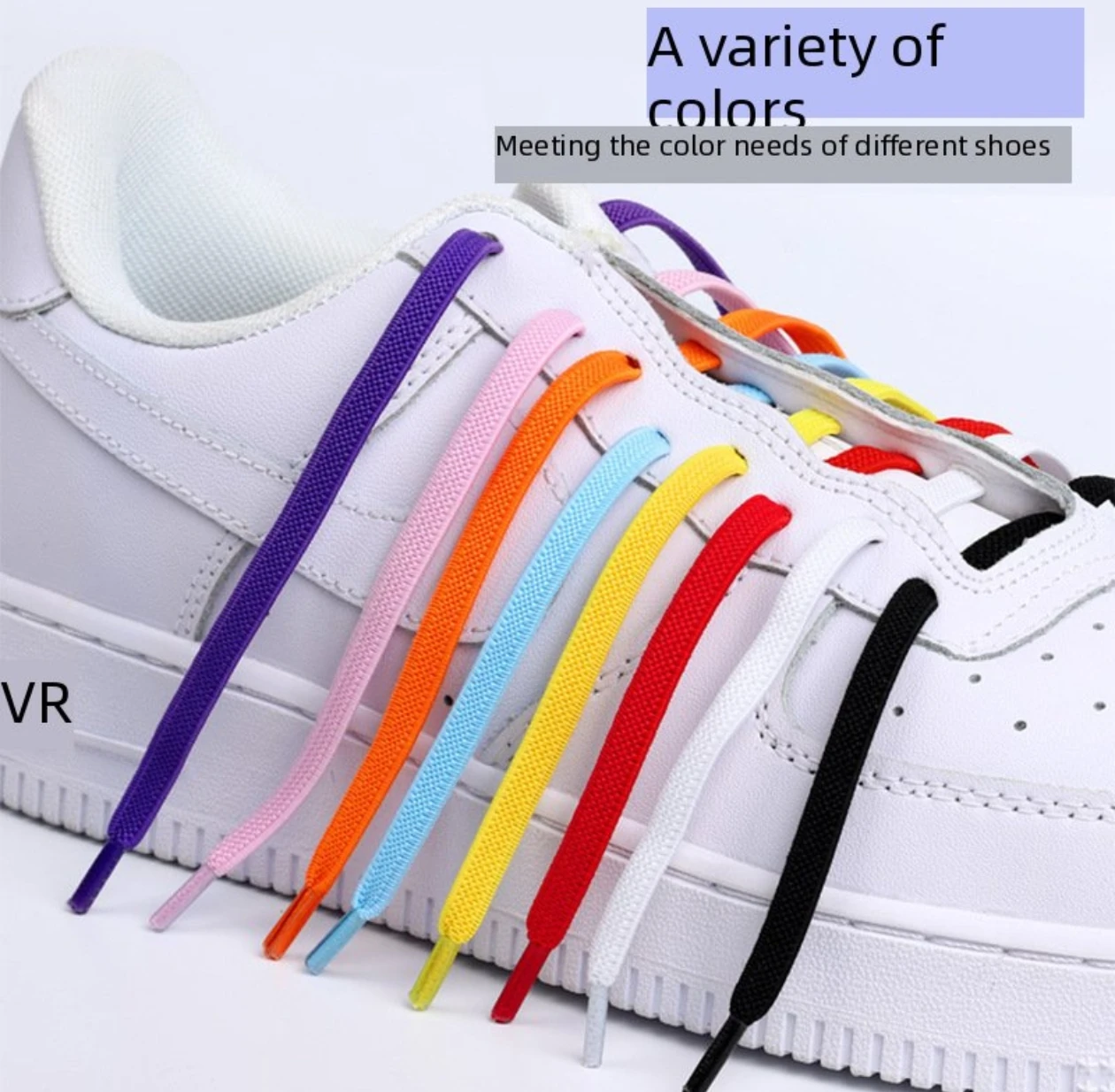 Elastic No Tie Shoelaces Shoe Laces For Kids and Adult Sneakers Shoelace Quick Lazy Metal Lock Laces Shoe Strings