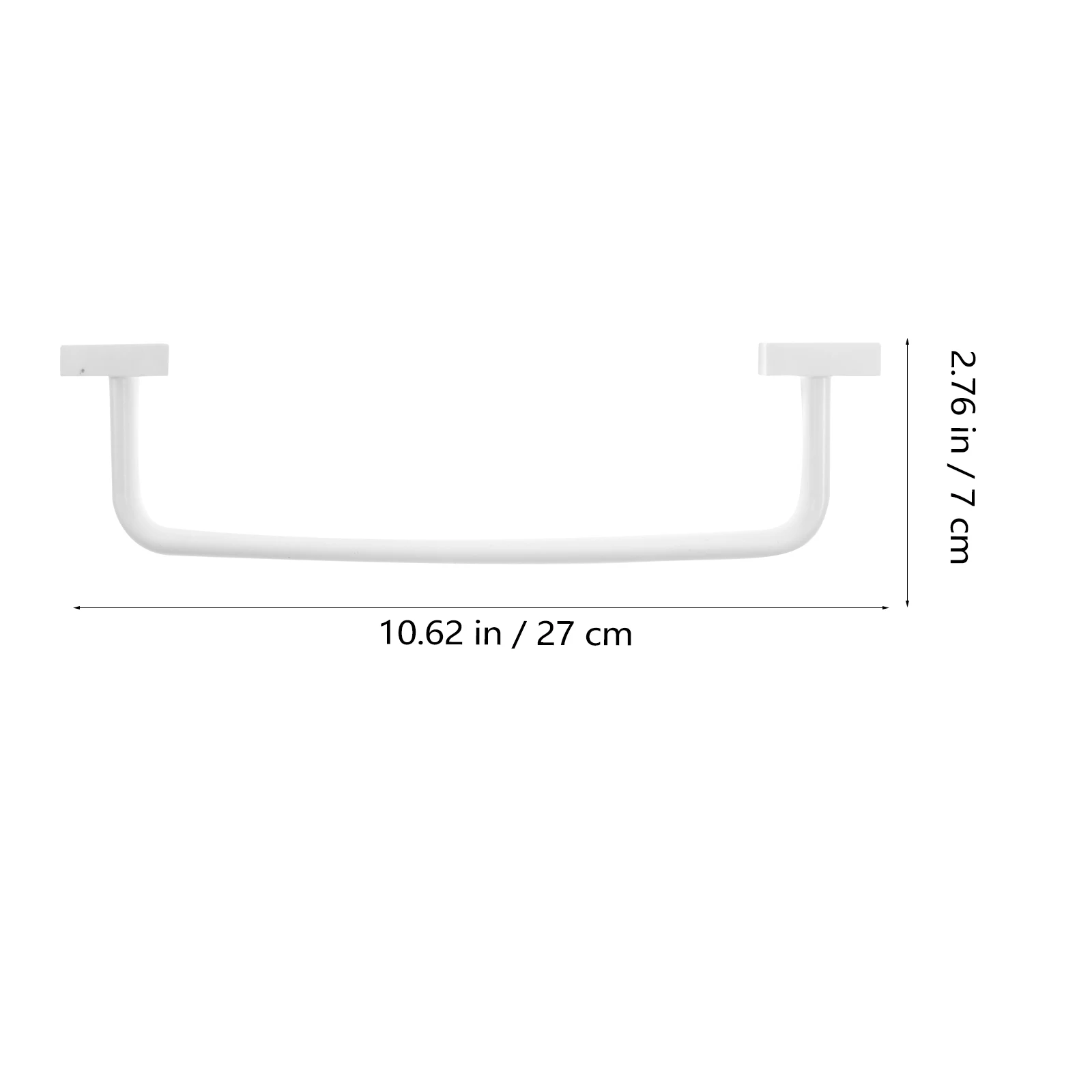 

Self Adhesive Bathroom Mount Bath Towel Shelf No Drill Easy Install Pp Material Kitchen Washroom Towel Holder Rod