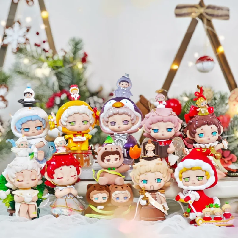 Faya Standchen of Snow Kingdom Series Blind Box Toys Christmas Anime Action Figure Caixa Caja Surprise Mystery Box Doll Gift