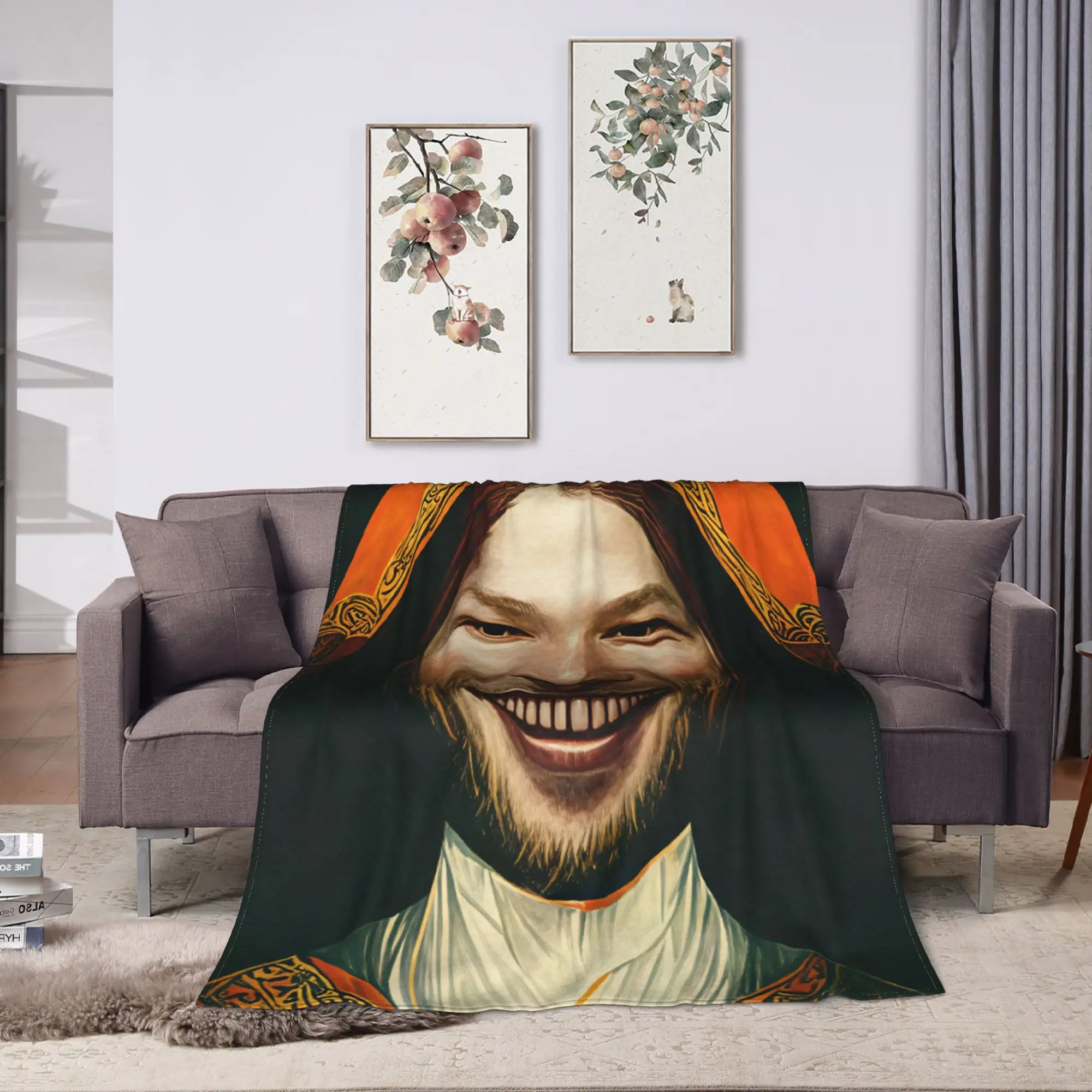 Aphex Twin Plush Blanket Child  Flannel Bedding Throws For Couch Chair Warm Customized Quality Bedspread Birthday Gift