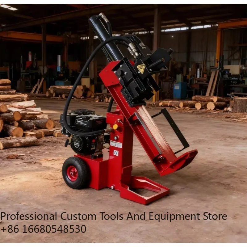 Hot Log Splitter 15/25/35-ton Log Splitter Machine Both Vertical and Horizontal  for Splitting Firewood in the Backy
