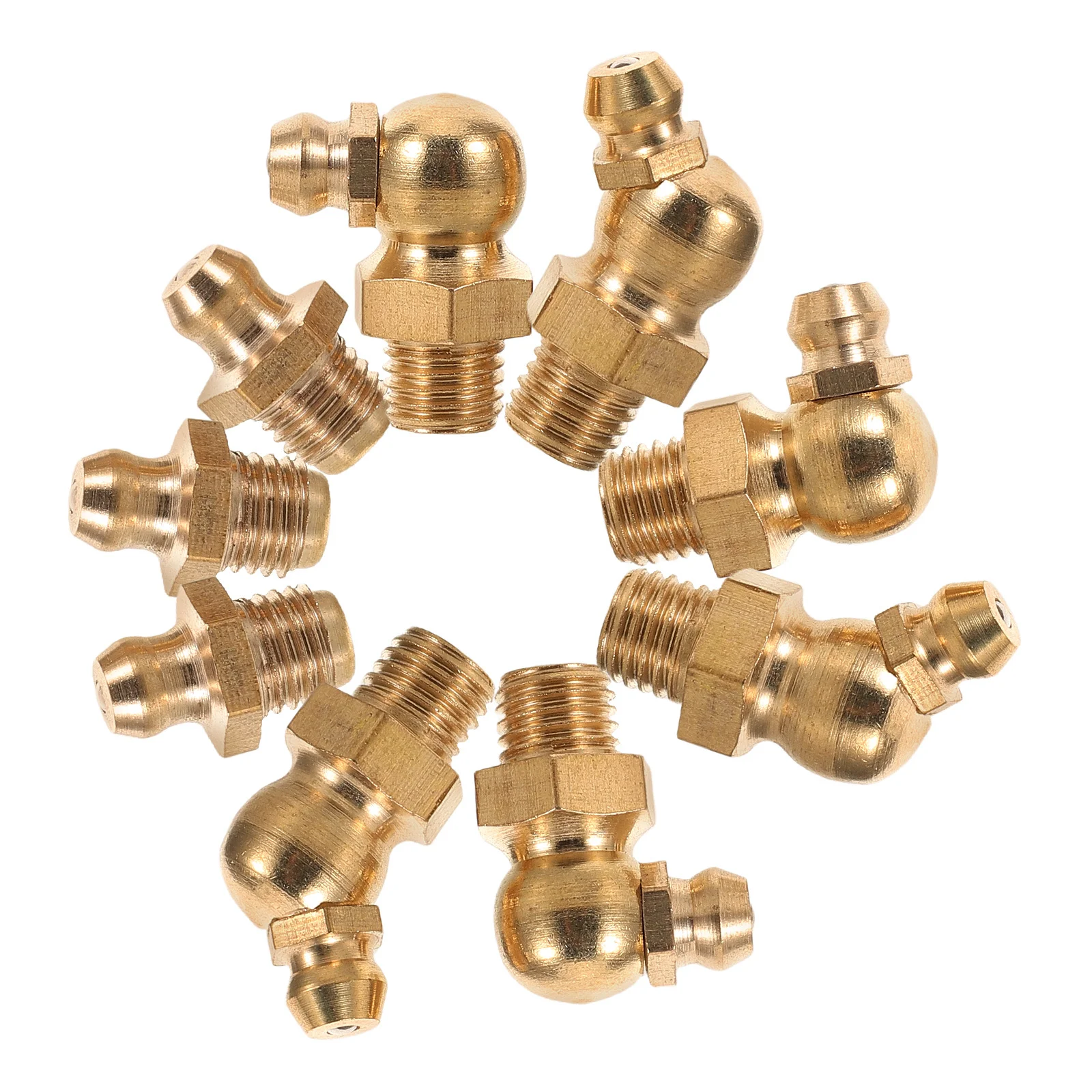 

9Pcs Grease Fittings Assortment Kit Precision Engineering Reliable Performance for Automotive Applications Grease Coupler Set