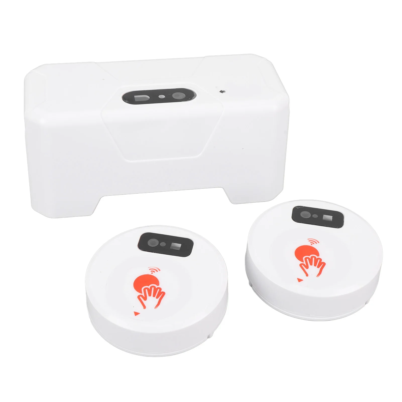 Automatic Toilet Flusher Kit Sensor Touchless Toilet Flusher Push Type Flush 1800mAh High Sensitivity USB for Home Public Use