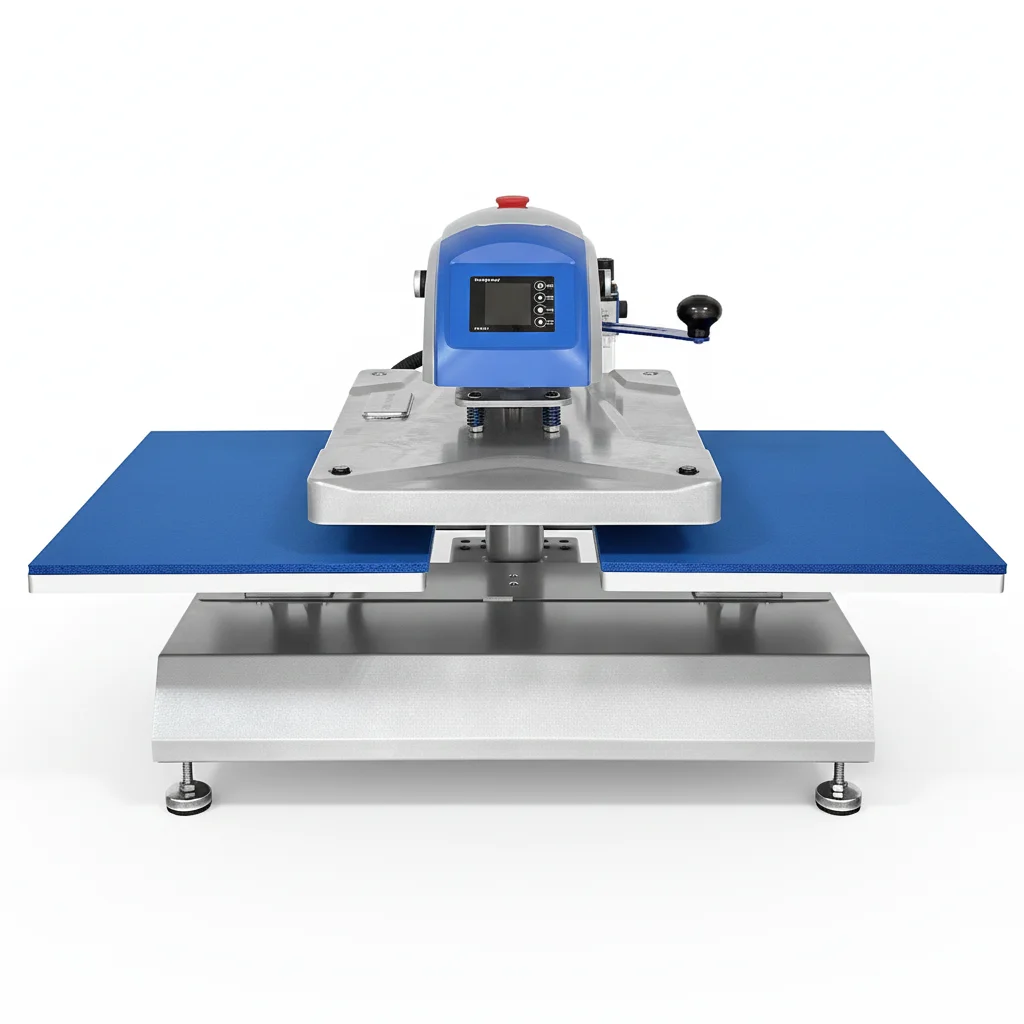 

Wholesale pneumatic 16x20 double station hot press t-shirt printing automatic heating of sublimation press