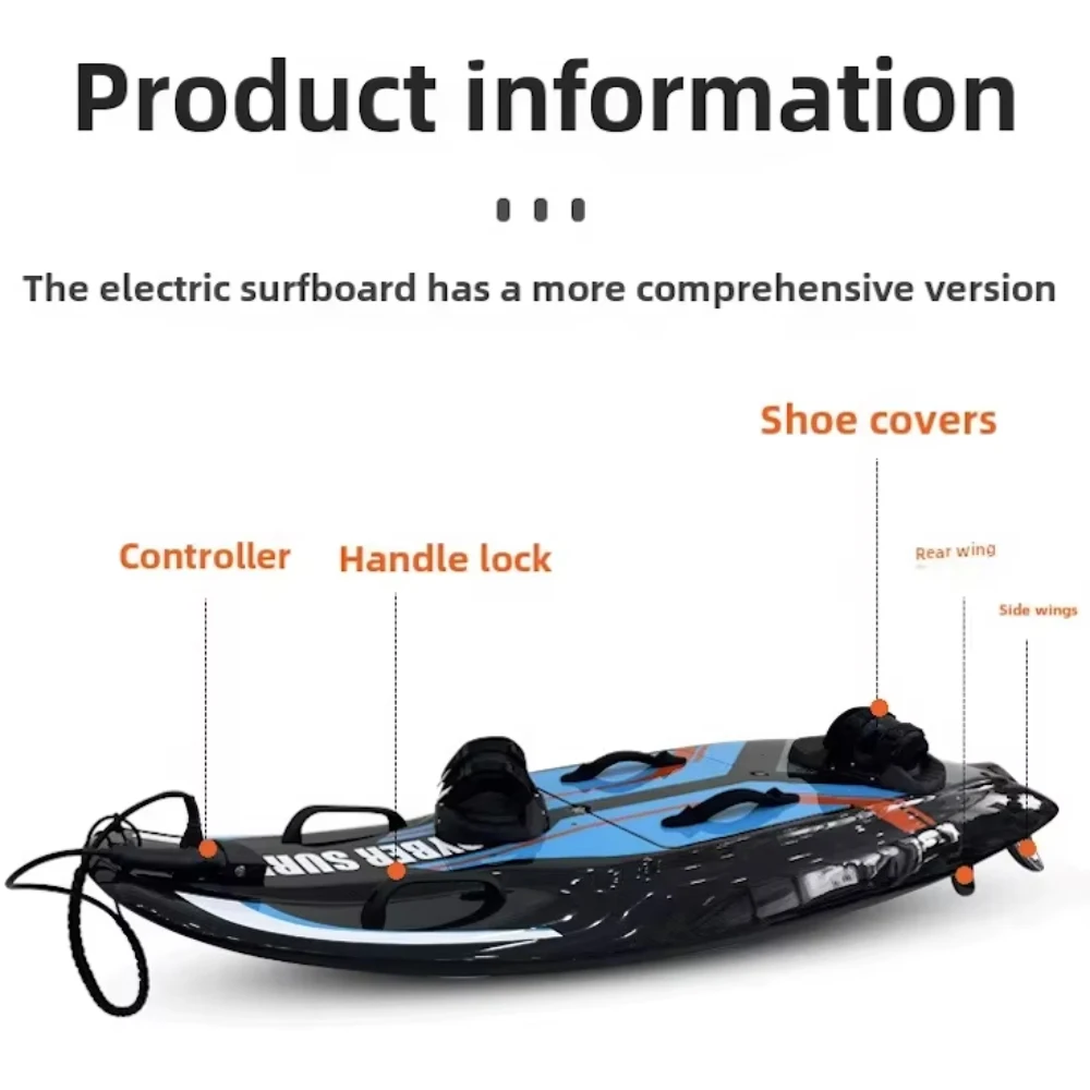 Carbon Fibre ed Water Float Board Suboard Special Skatard Suboard 15 KW Professional Carbon Fibre