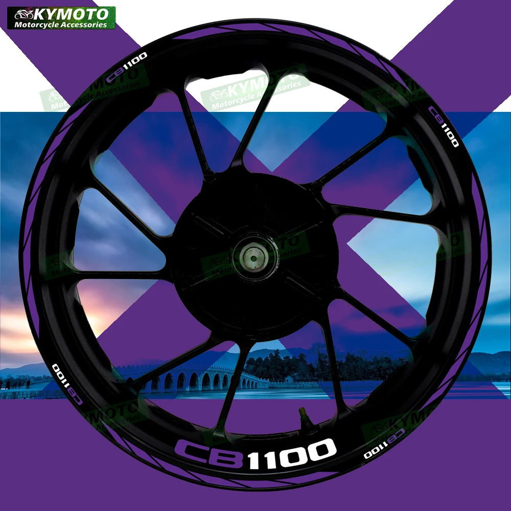 

For Honda CB1100 CB 1100 motorcycle accessories 17 inch front and rear wheel hub stickers fairing modified reflective stickers