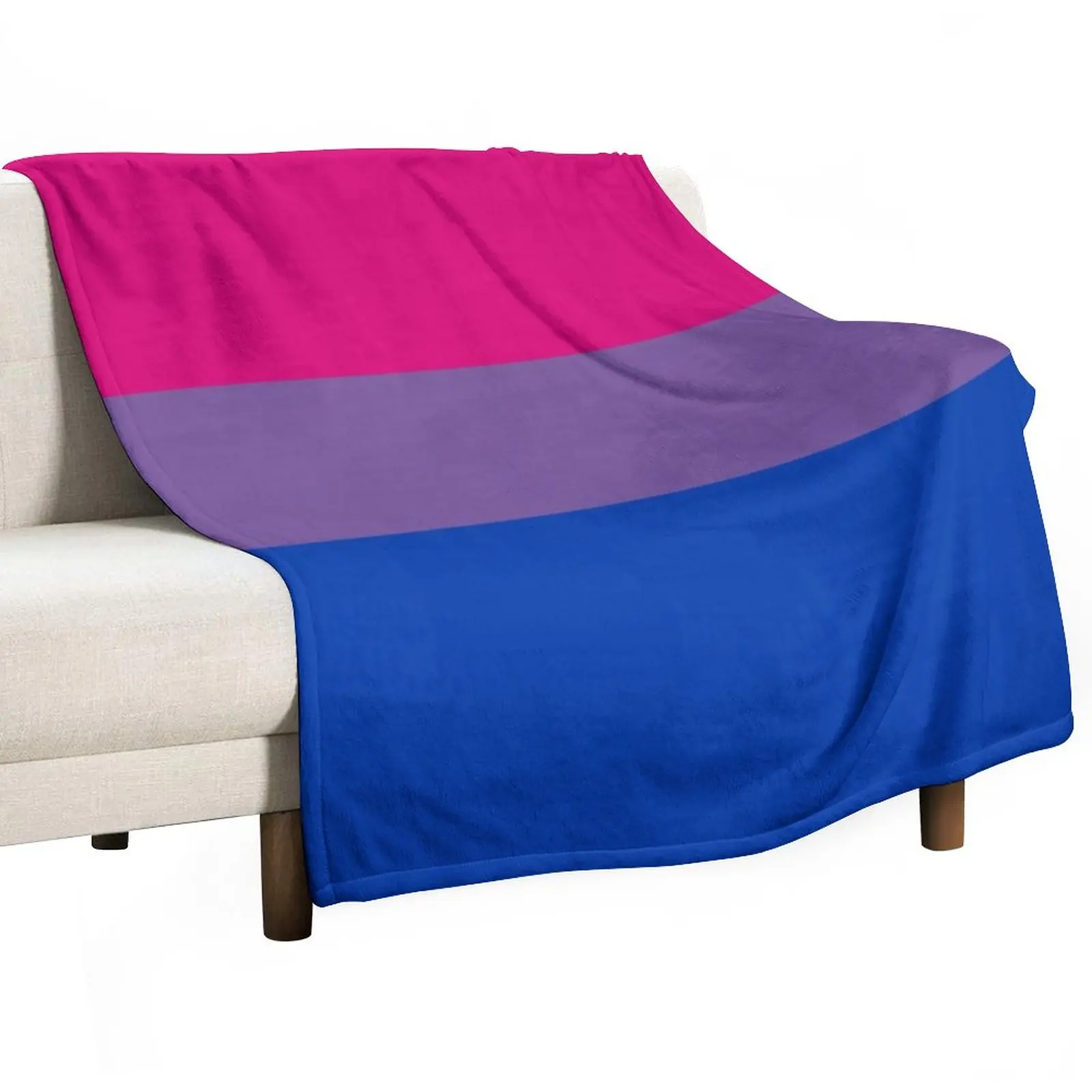 

Bisexual Pride Flag - Bi Pride Throw Blanket Sofas Bed linens Soft Plush Plaid