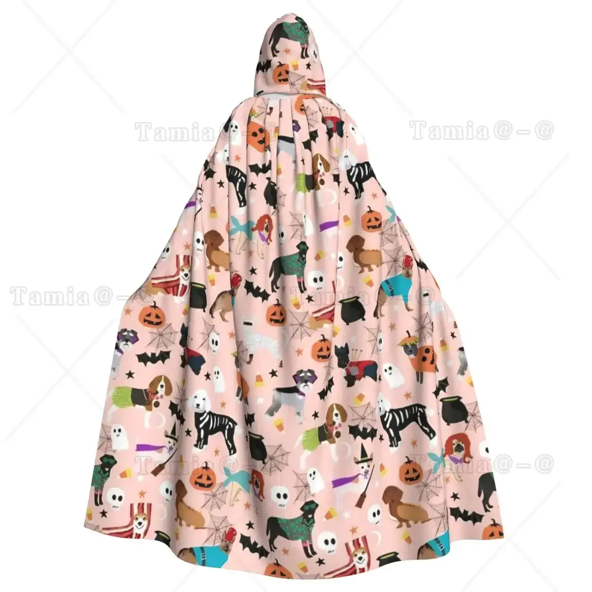 Halloween Dachshund Funny Cloak Dogs Animal Hooded Cape for Aldult