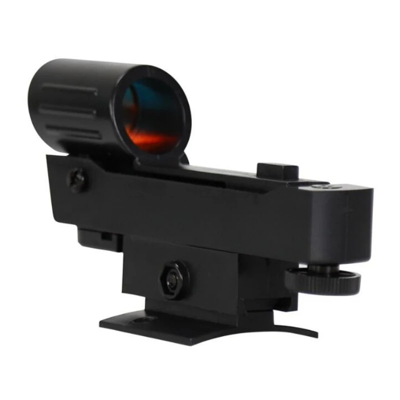 Agnicy Astronomical Telescope Accessories Red Dot Star Seeking Mirror Perforated Version Base Size 33x22mm