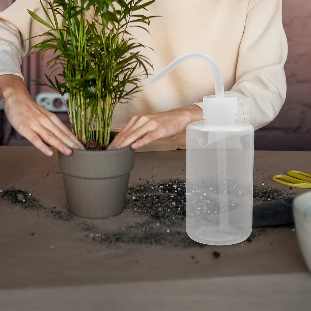 10Pcs Watering Bottle for Plants Flower Squeeze Bottle with Angled Spout Bend Mouth Design Portable Garden Supply for Succulents