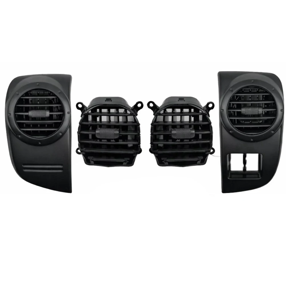 For Isuzu D-Max 07- 11 Dash Side Air Outlet Panel& A/C Conditioner Vent Grille Kit(4Pcs) 8-97299-274-0 8-97299-273-0