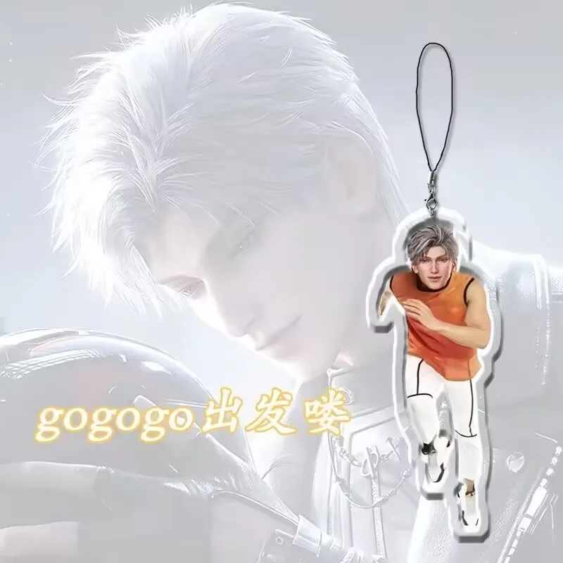 「走れ！ 「Love and Deep Space」周辺機器 gogogo レッツゴー！ 「Qi Yuli Shenshen Xinghui Qin Che」携帯電話チェーン。