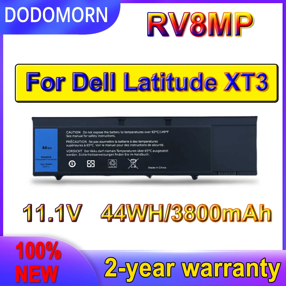 DODOMORN Nova RV8MP Bateria Para Dell Latitude XT3 Tablet PC 01PN0F H6T9R 0422N4 05WFK6 37HGH