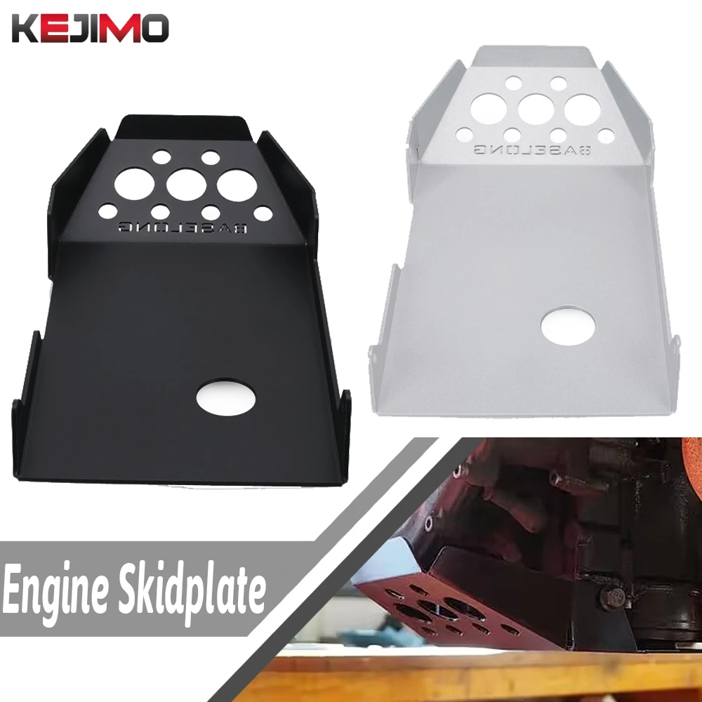 Cafe Racer Motor Accessories K75 K100 K1100 K1200 Skid Plate Engine Guard Chassis Protection Cover For BMW k75 k100 k1100 k1200