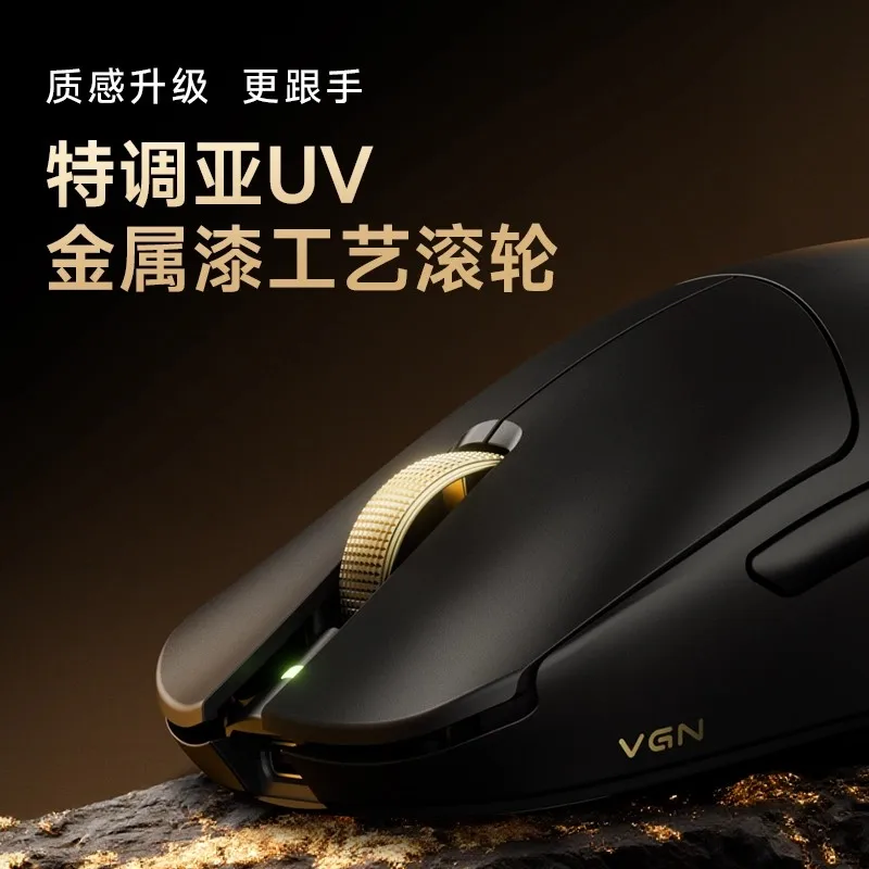 VGN Dragonfly F2 2.4GHz Tri-Mode Connection Mouse Master Edition Long Battery Life Sweat-Resistant Durable Wired Laptop Mouse