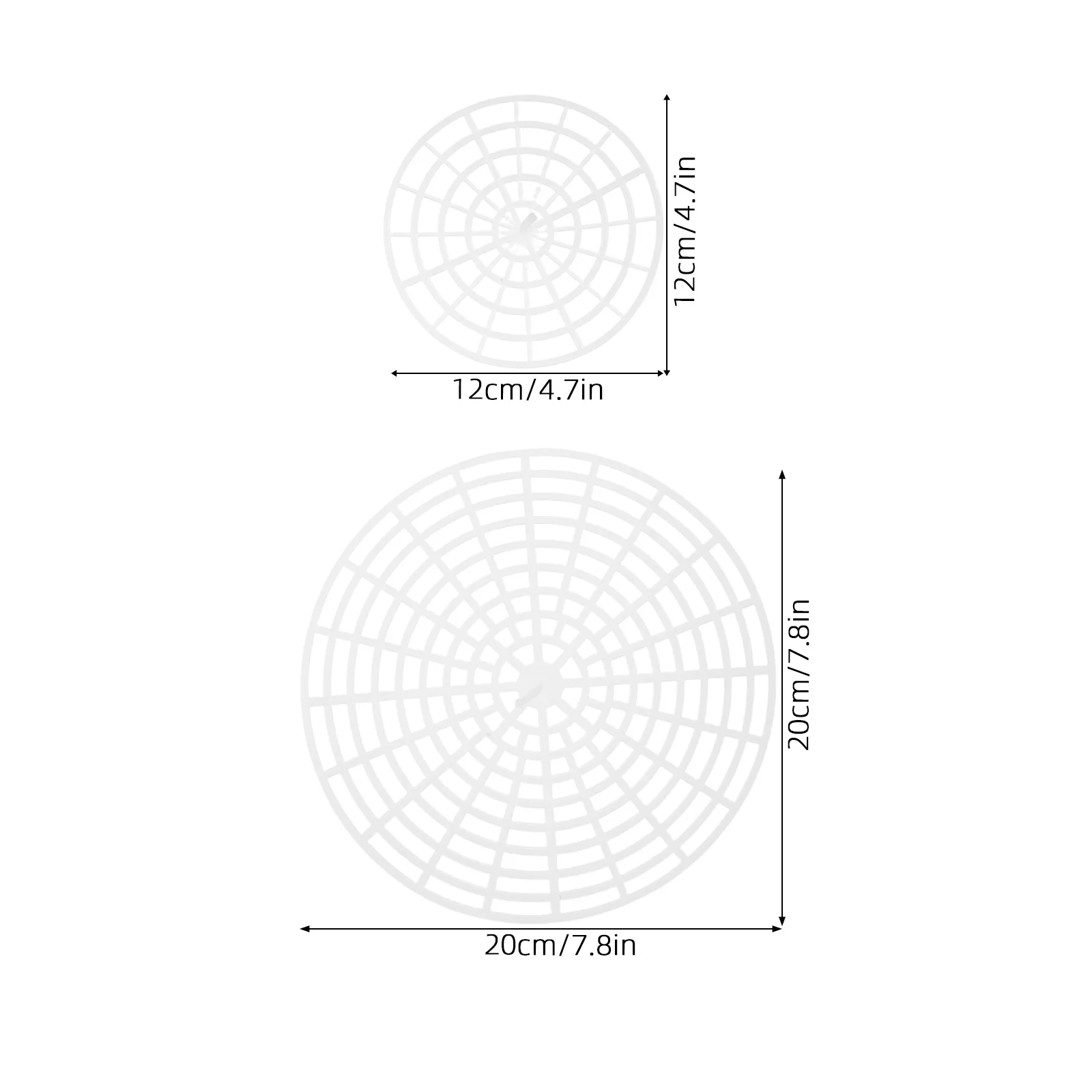 5Pcs Fermenting Mesh Presser Helper Plastic Fermentation Plate for Stable Process Pickled Vegetables Press Pickle Jar Presser