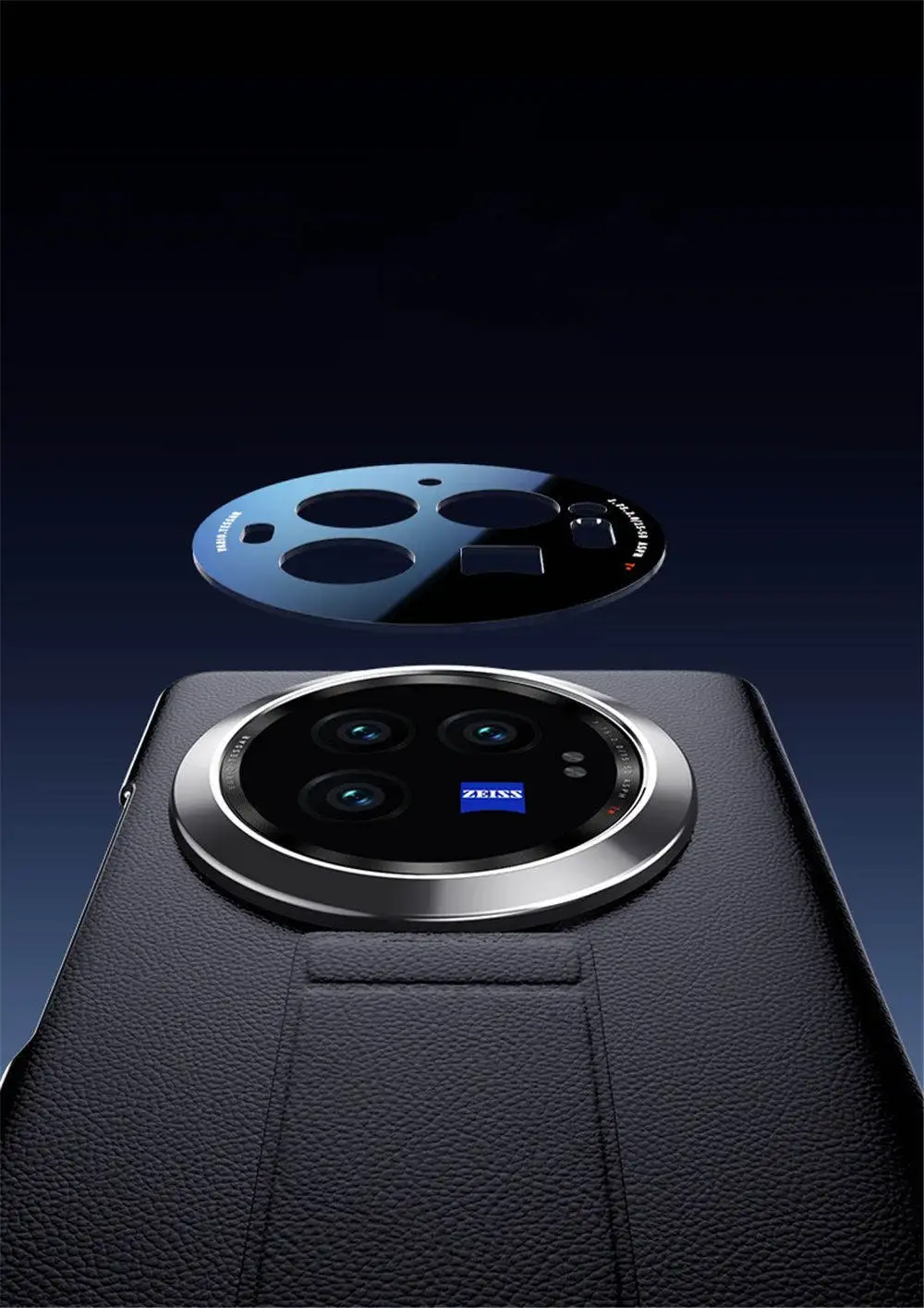 プレミアム磁気牛革ケース,フルカバー,ビジネス用,生体内x fold3 pro