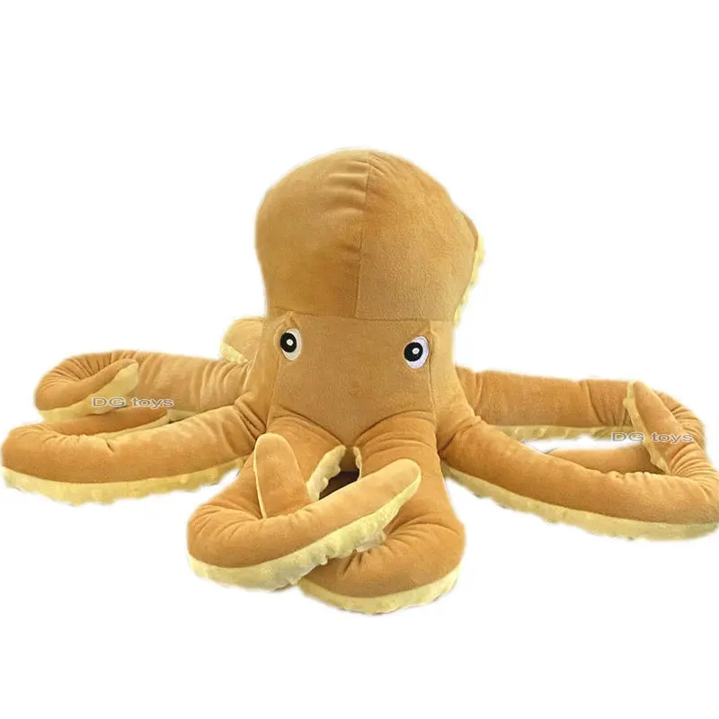 Simulation Octopus Plush Toy Stuffed Blavingad Sea Animals Home Decor Swag Fish Monsters Birthday Gift for Boy Kids Present