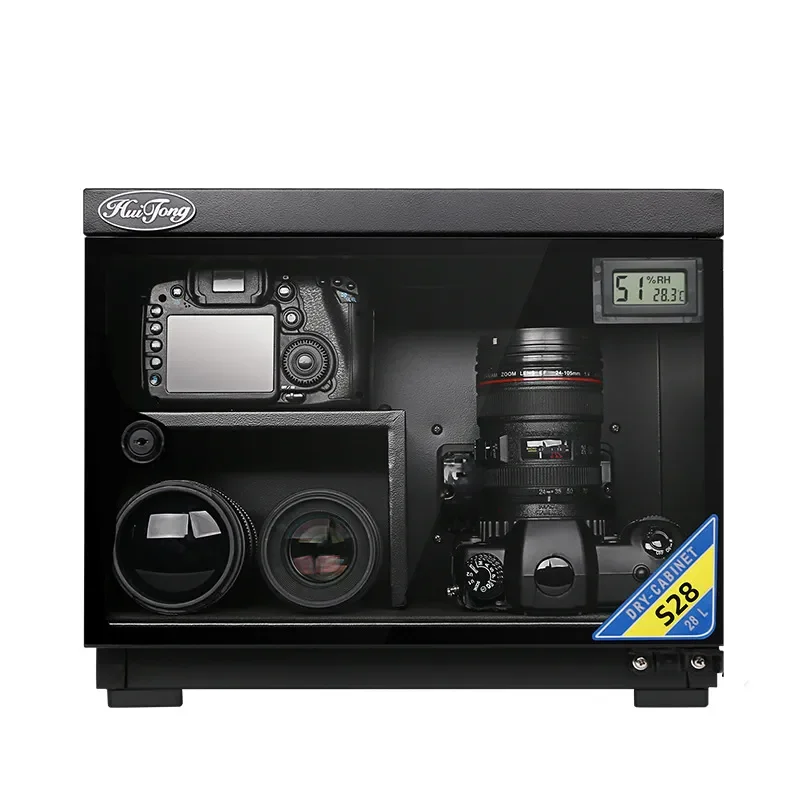 Huitong 28L Moisture Proof Box for SLR Camera Lens Photographic Equipment Stamp Collection Household Electronic Drying