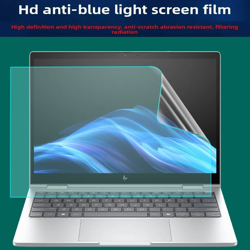 For 14-Inch HP OmniBook 5 Flip 14-FP Silicone Keyboard Film Computer Screen Film HD Film Laptop Matte Film Anti-Blue Film
