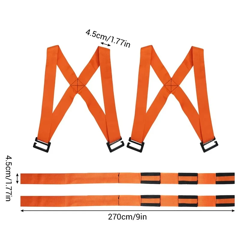 The Strap-Type Lifting Belt Is Adjustable And Suitable For Moving Heavy Items Such As Sofas, Mattresses, Refrigerators, Etc
