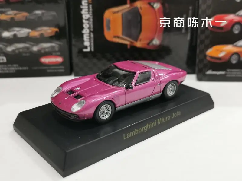 KYOSHO 1/64  Lamborghini Miura Jota Collection die cast alloy trolley model ornaments gift