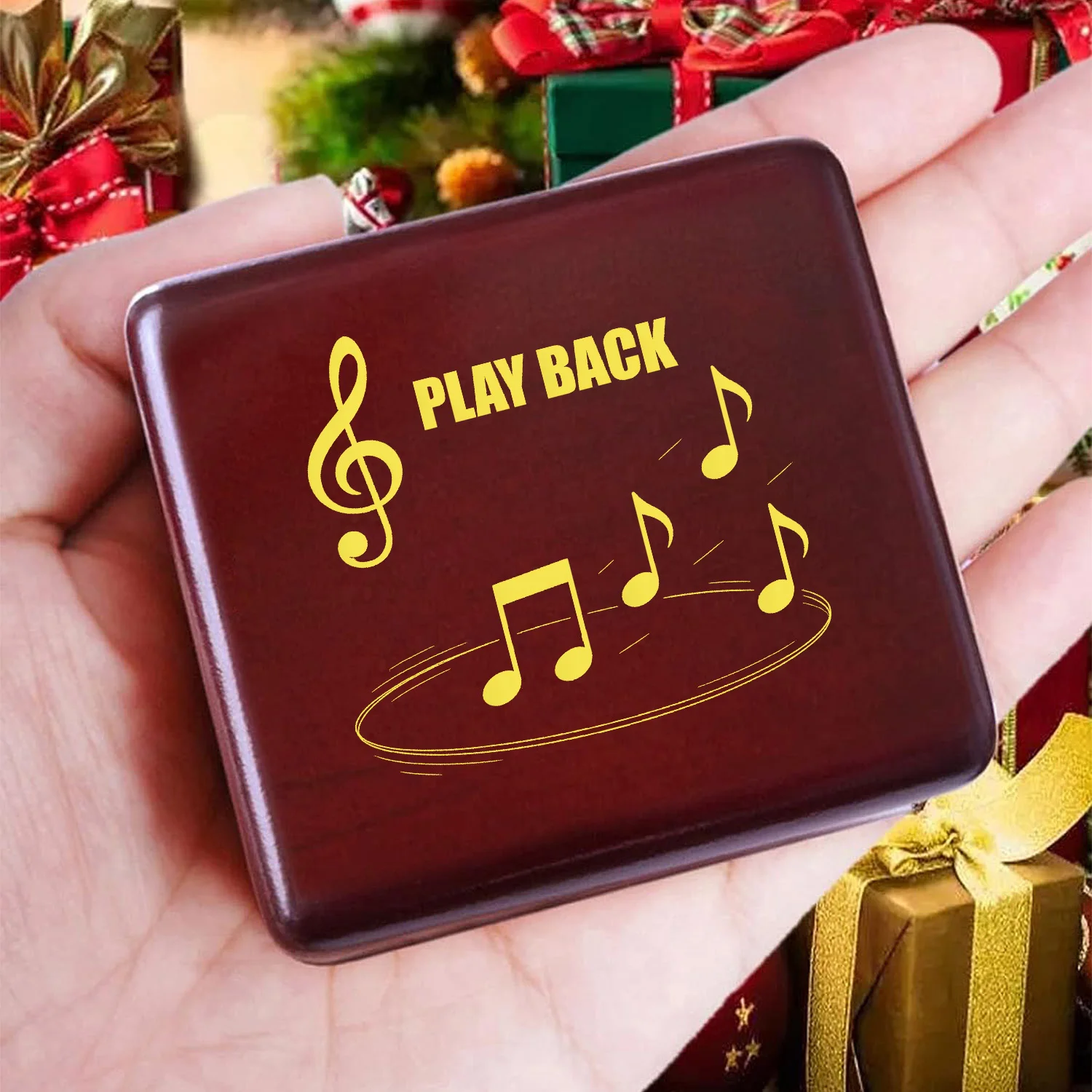 Play Back Music Box Vintage Wooden Musical Box Birthday Christmas Valentine Gift for Girl Lover Home Decor Ornament