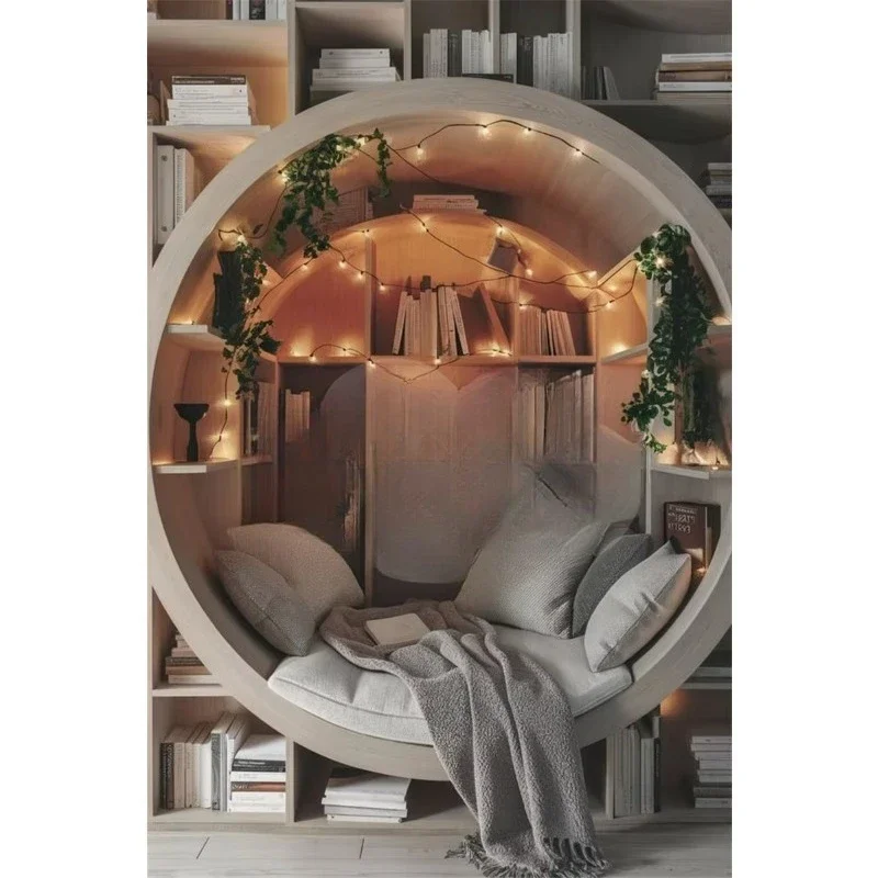 Bookshelf Deluxe Reading Corner Family Living Room Bedroom Library 6