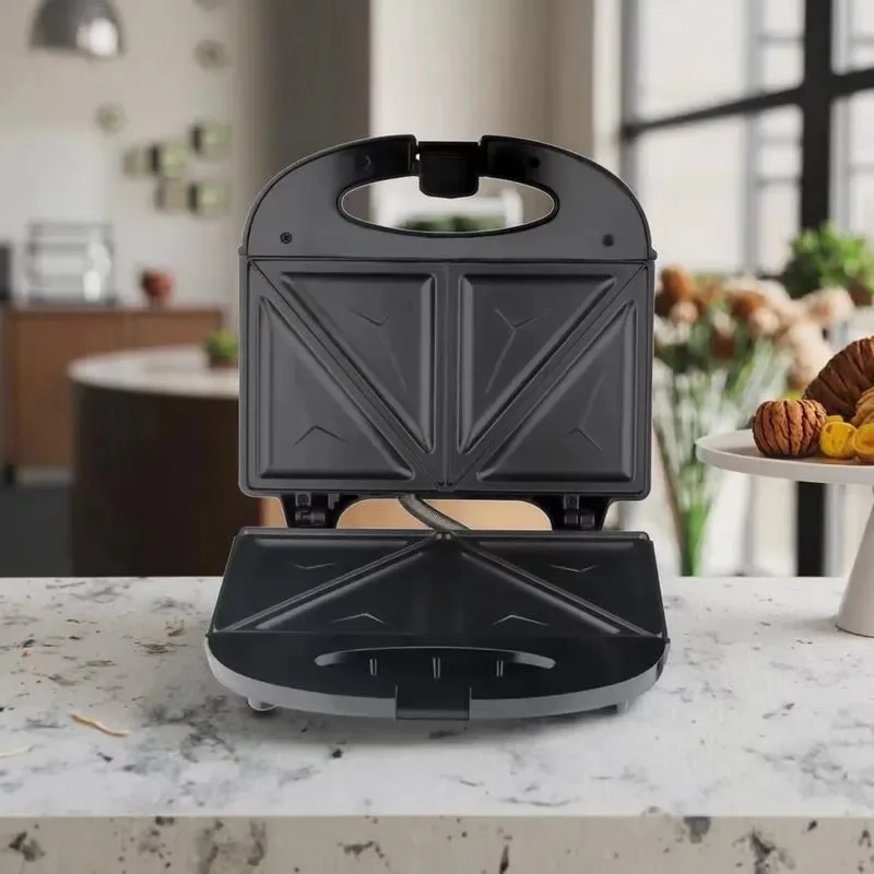 for Mini Electric 3-in-1 Breakfast Machine Semi-Automatic Egg Waffle Cup Cake Grill Bakelite Popular Snack Machine Frying Pan