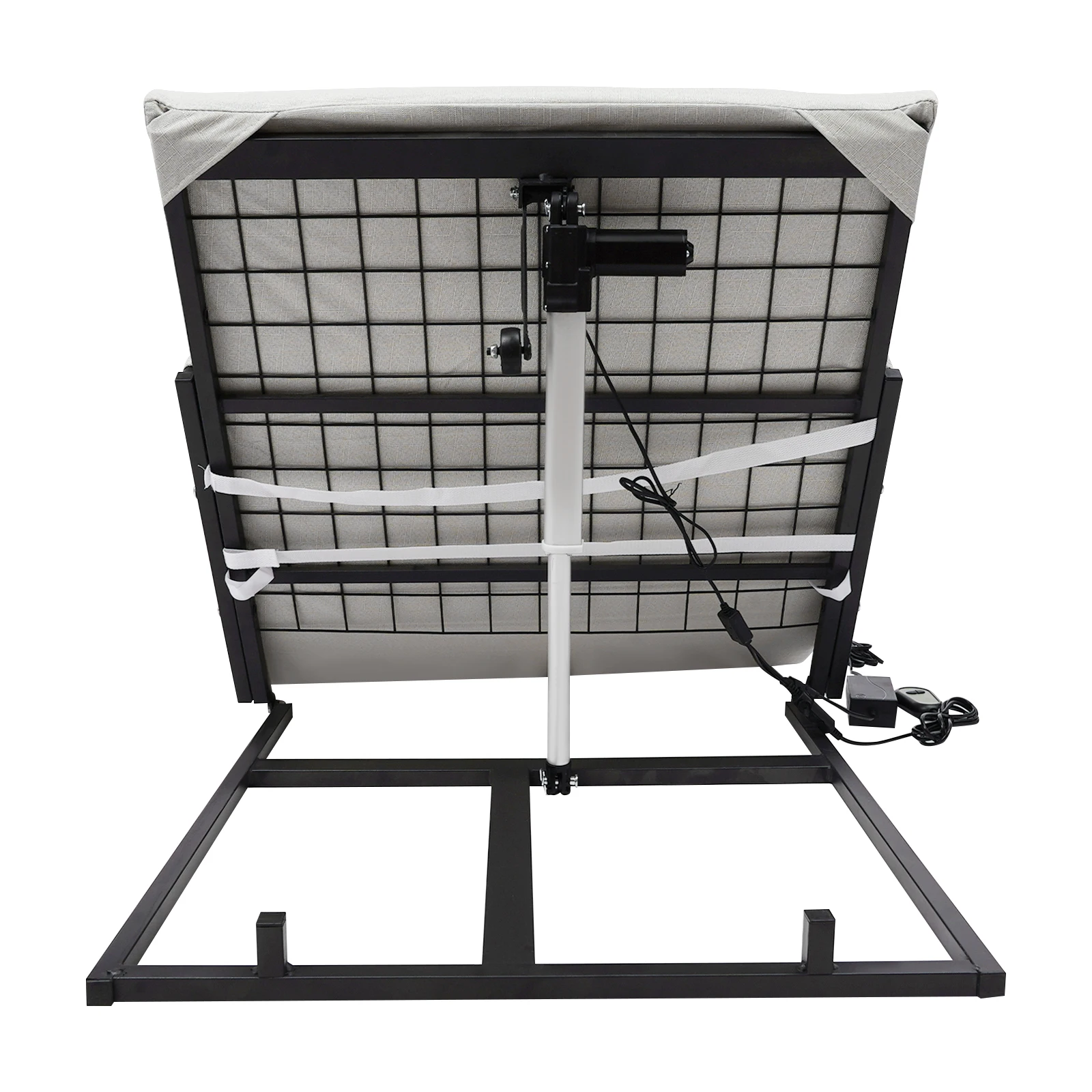 Encosto de elevação elétrico bege com braços Encosto de elevação elétrico para idosos e mulheres grávidas 110V 600W