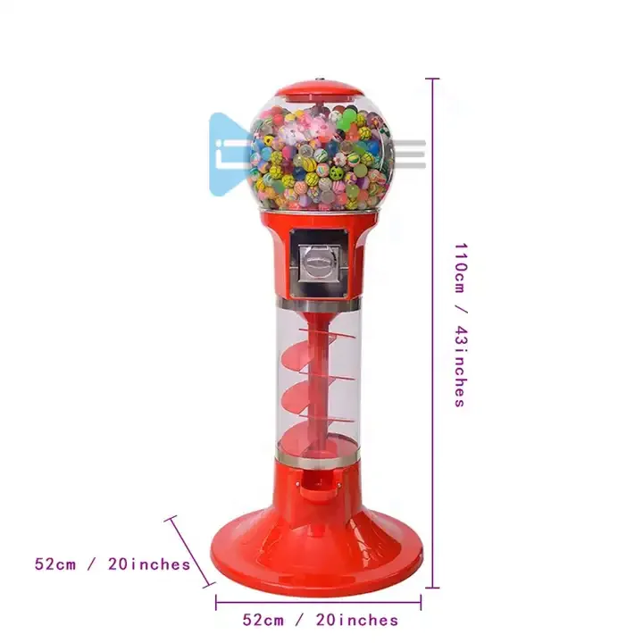 Best selling Coin Operated Game Machine Amusement Game Gum Vending Machine Prize Gashapon Vending Machines