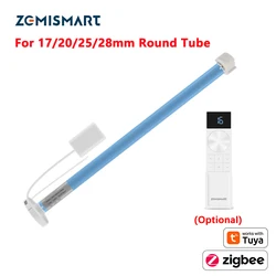 Tuya Smart Roller Shade Motore Elettrico Motorizzato Zigbee Ricarica Motore per 17 25 28mm Tubo Roller Shade Motore Cieco Alexa Google