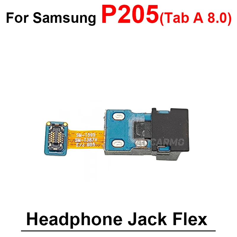 Earphone Headphone Jack Flex Cable Repair Parts For Samsung Galaxy Tab A 8.0